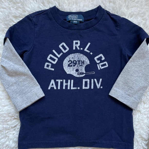 Polo Ralph Lauren 18-24 outfit. Pants and a t-shirt - Picture 3 of 9